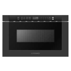 24" Matte Black Built-In Microwave Drawer (COS-12MWDBK-NH)