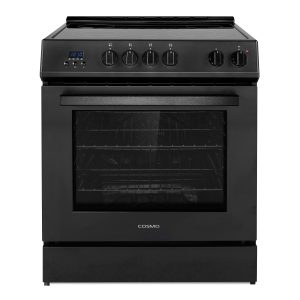 30" Matte Black Electric Range with 6 Function Convection Oven (COS-ERD304K-BK)