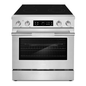 30" Electric Range with 4 Burners in Stainless Steel (COS-RES304SS)