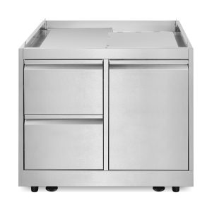 32" Propane Gas Grill with 5 Burners and Knobs LED Lighting (COS-GCN323SS)